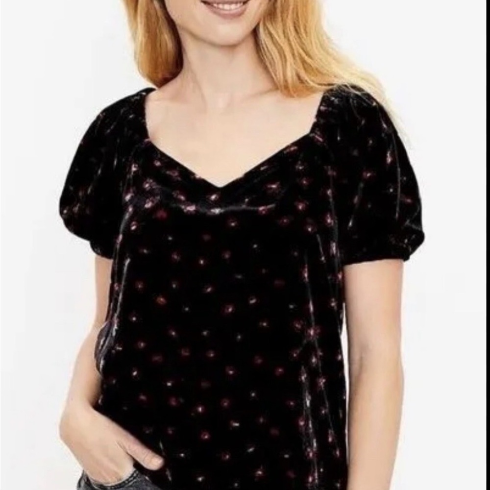 NWL LOFT size S Elegant Black Women's Top
